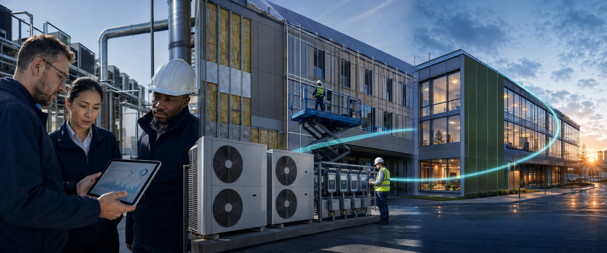 Evaluación, implementación técnica y operación verificada de un edificio Net Zero